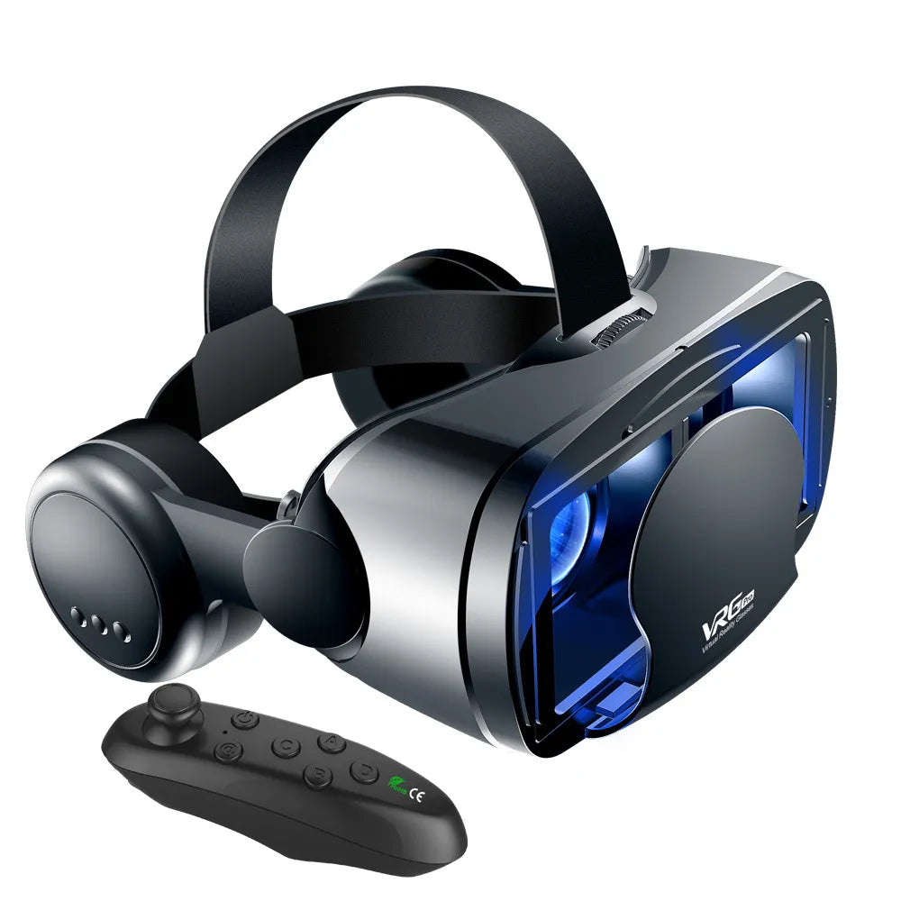  Gafas de realidad virtual 3D, gafas 3D, protección de los ojos,  lentes azules, VR para 4-7 pulgadas (color: HD 5) : Celulares y Accesorios